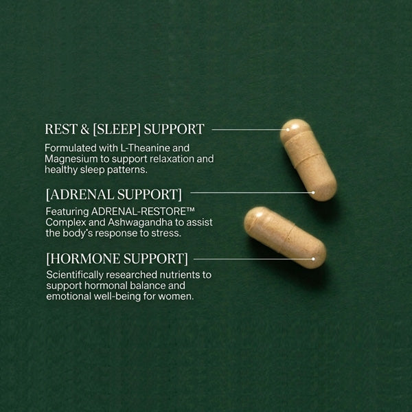 element³ RISE + REST Bundle | Women's Daily Multi-Active Supplements | Energy, Gut Health & Longevity | 30 Day Supply