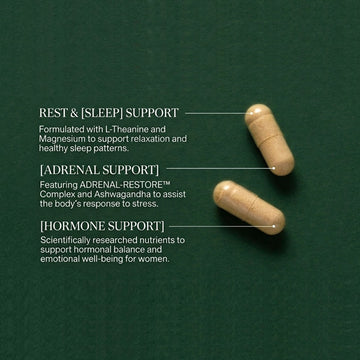 element³ RISE + REST Bundle | Women's Daily Multi-Active Supplements | Energy, Gut Health & Longevity | 30 Day Supply